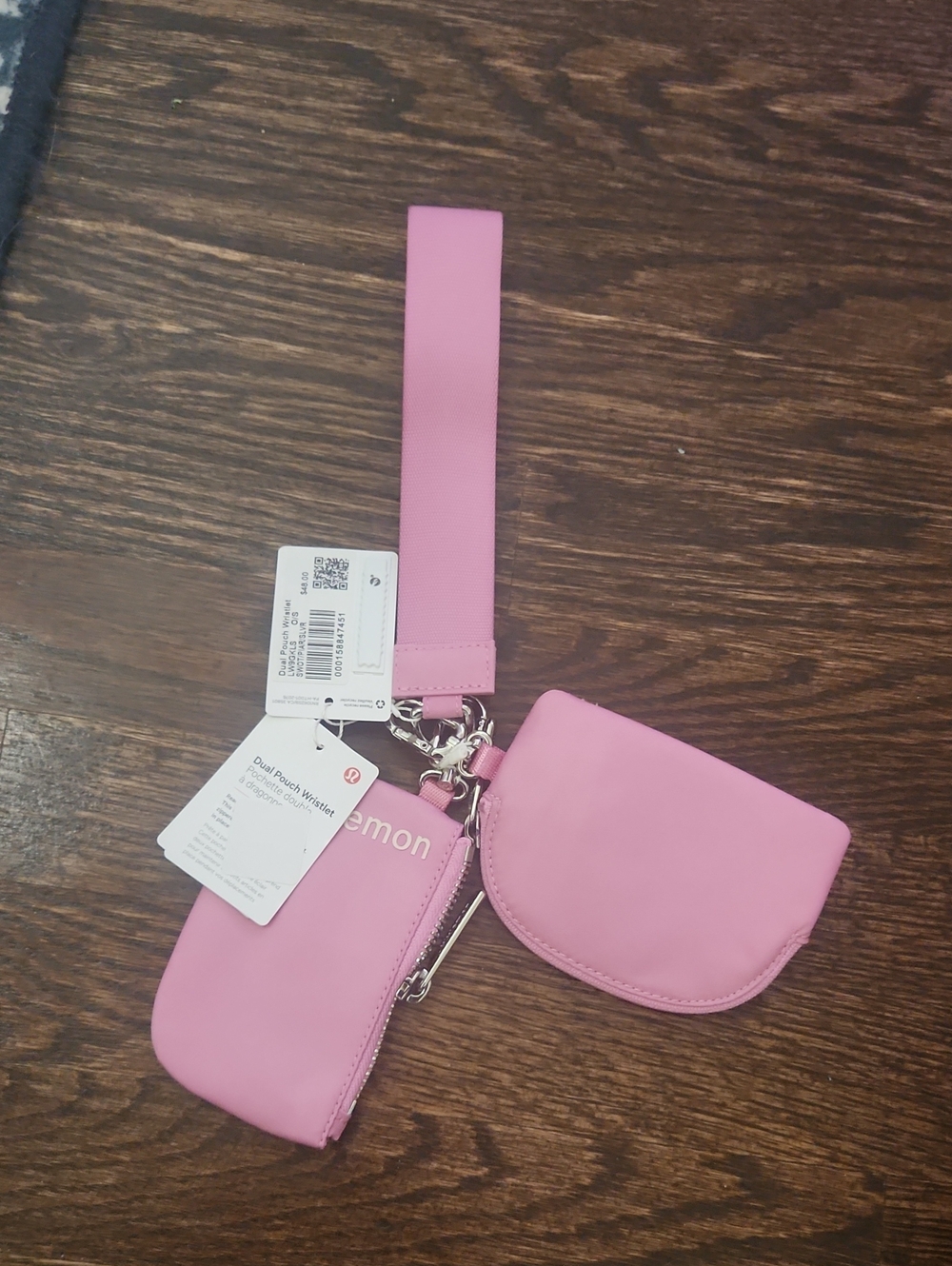 Lululemon Dual Pouch Wristlet NWT